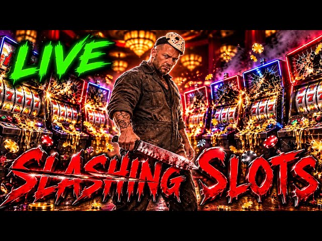 LIVE Slots! 8 Hours To Kick Off The Month Of Monsters!