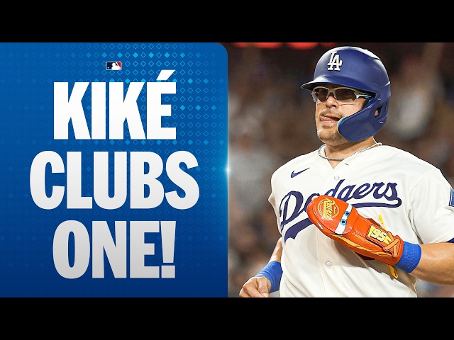ONE SWING: 3rd Dodgers homer of the night and Kiké Hernández's 3rd homer of 2026! | MLB Highlights