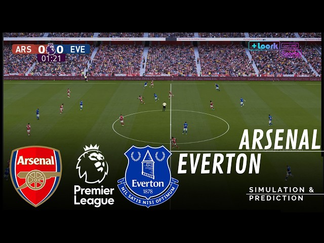 Arsenal vs Everton Premier League 26/27 ✅ | Full Match Simulation/Prediction