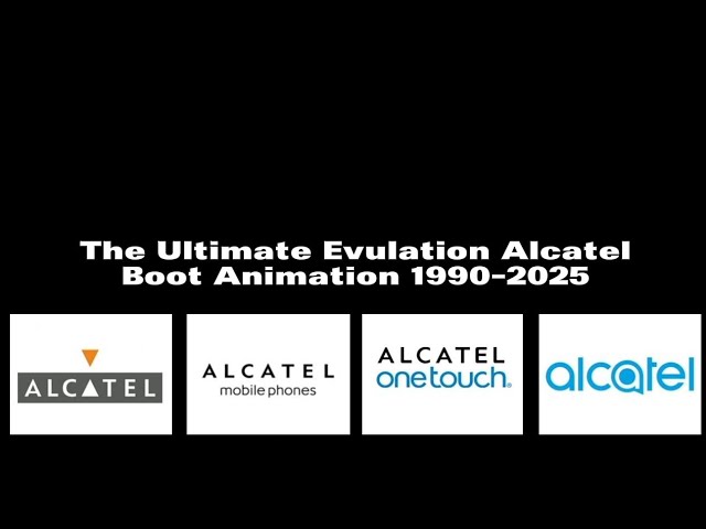 Ultimate Evolution Alcatel Boot Animation 1990-2025