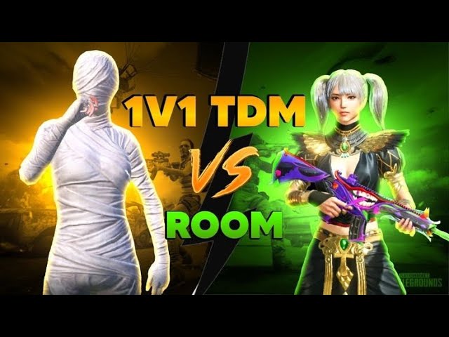 BGMI LIVE 1V1 TDM ROOM PLAYED RENDOM PLAYERS #bgmi