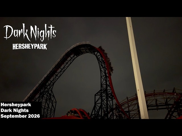 Vlog #113 - Hersheypark Dark Nights - September 2026