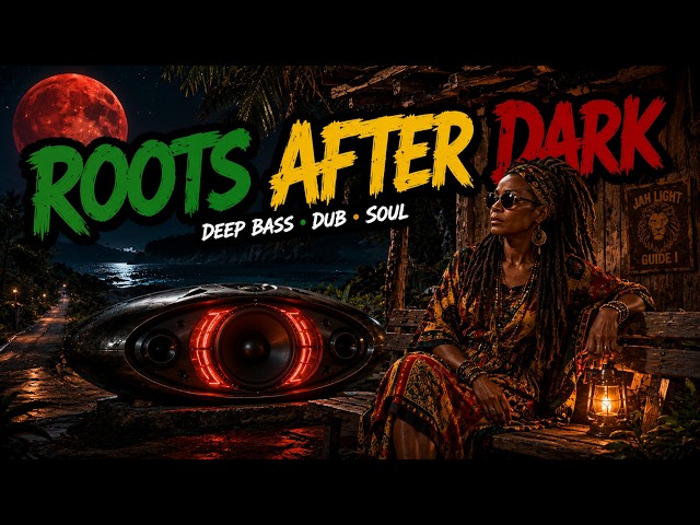 HEAVY DUB ROOTS 🔥 Deep Bass Reggae | Red Moon Midnight Listening