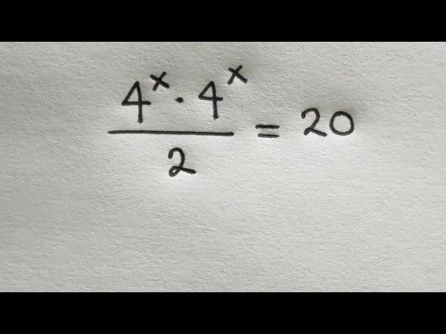 Solve for x in this nice Algebra equation | Math Olympiad Mathematics