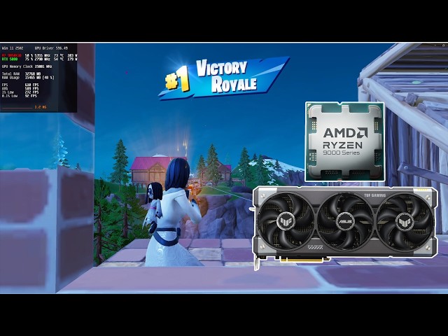 RYZEN 7 9850X3D + RTX 5080| Fortnite CH7 S2 | Ranked BR | 1440p New Performance Mode Update