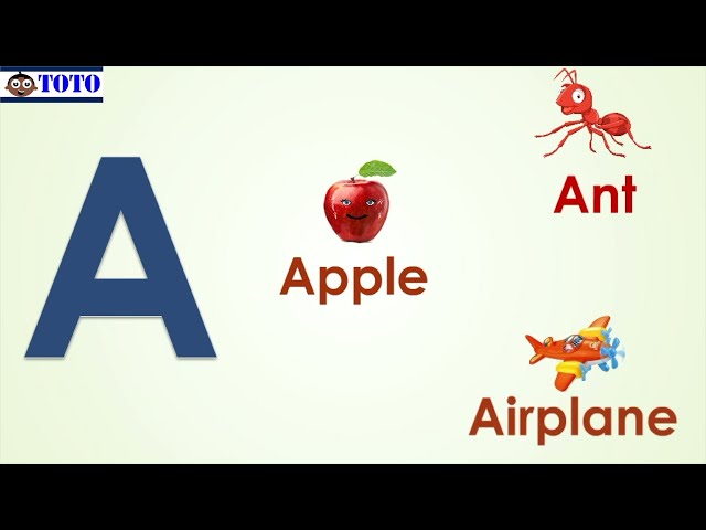 #abc #abcforkids #flashcardsforkids ABC Flashcards for Toddlers, Learning First Words