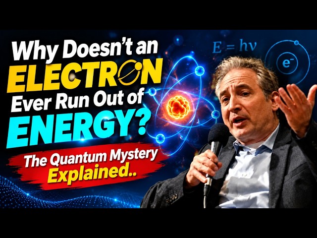 Why Doesn’t an Electron Ever Run Out of Energy? The Quantum Mystery Explained | Brian Greene