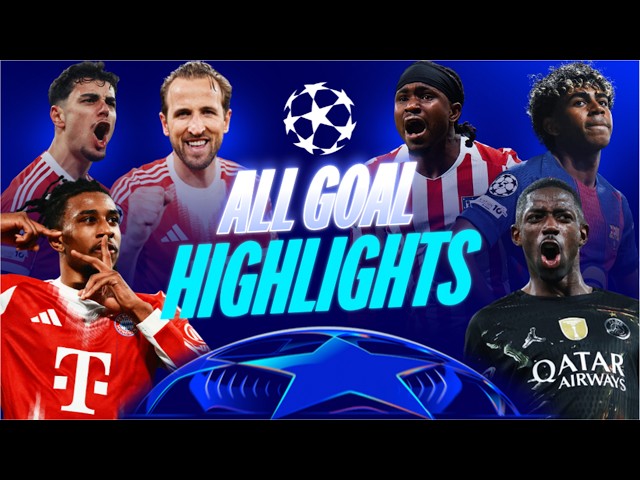 EVERY Champions League Goal From The Quarter-Final 2nd Leg! | Highlights
