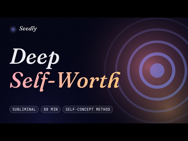 Powerful Self Love Subliminal (Brown Noise) – Self-Concept Method