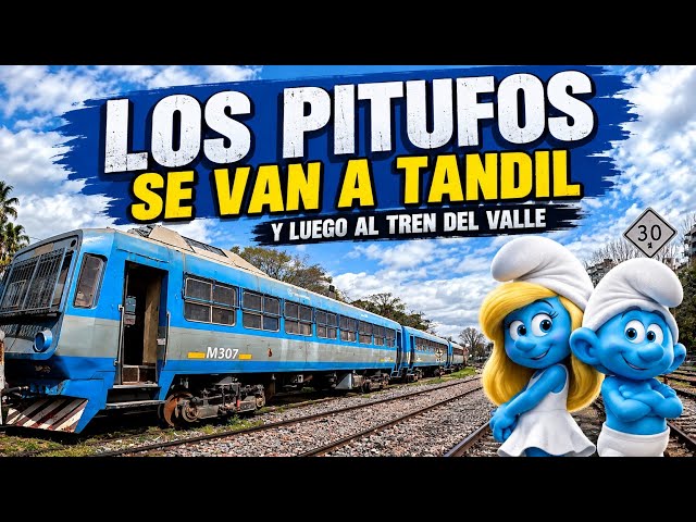 🚨🚂🚨The CML Materfer "Los Pitufos" railcar is being moved to Tandil for the Patagonian Valley Train
