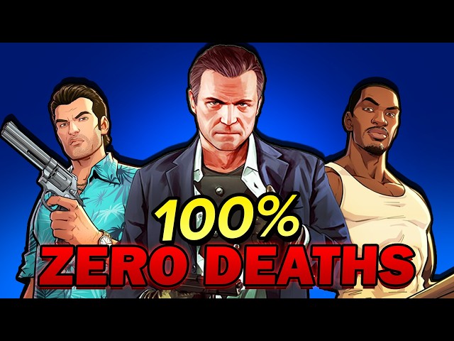 I Tried To 100% EVERY GTA Without Dying…