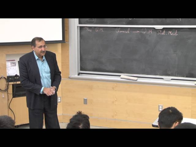 20. Quantum Statistical Mechanics Part 1