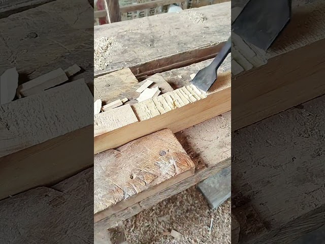 Tutorial on installing hinges manually #woodworking #classicwood #woodscraft #wood #diy