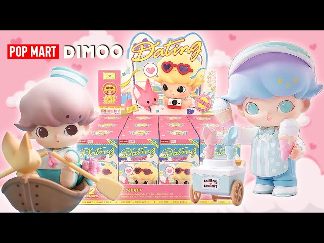 Pop Mart Dimoo Dating Full Set Blind Box Unboxing ft. TokyoTreat August box | Calm Cozy Relaxing