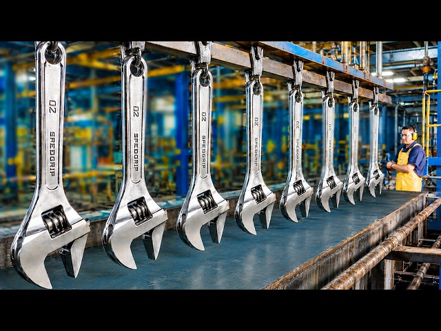 How It’s Made: Wrenches, Recycled Bicycle, Steel Shovels