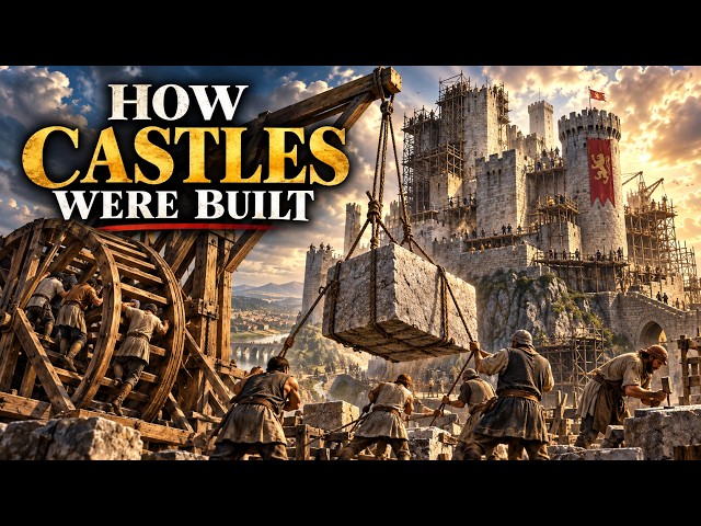 How Medieval Castles Were Really Built Without Modern Machinesal castles were really built