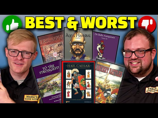 Ranking Ancient War Games Rules!