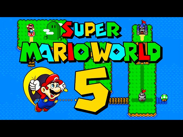 Super Mario World 5 FULL GAME Created in Super Mario Maker 2