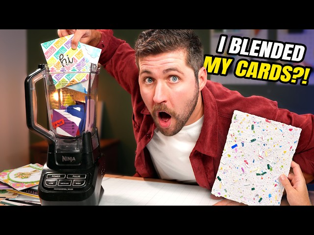 I Turned My Old Greeting Cards Back Into Paper