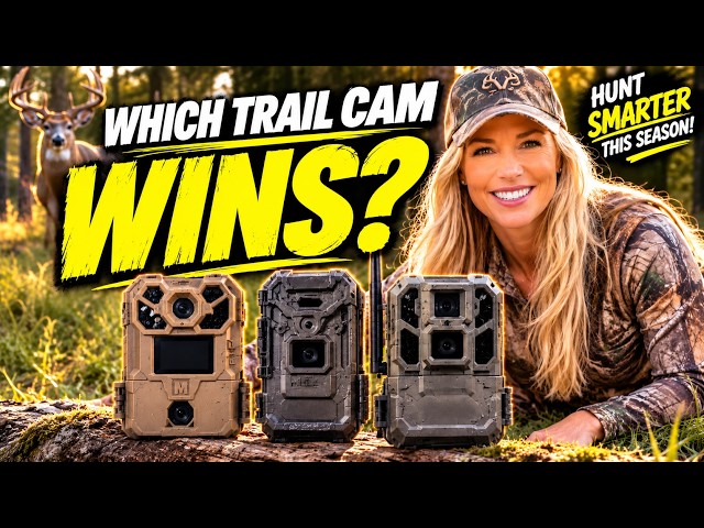 3 Trail Cameras COMPARED - Which Has the BEST Picture Quality?