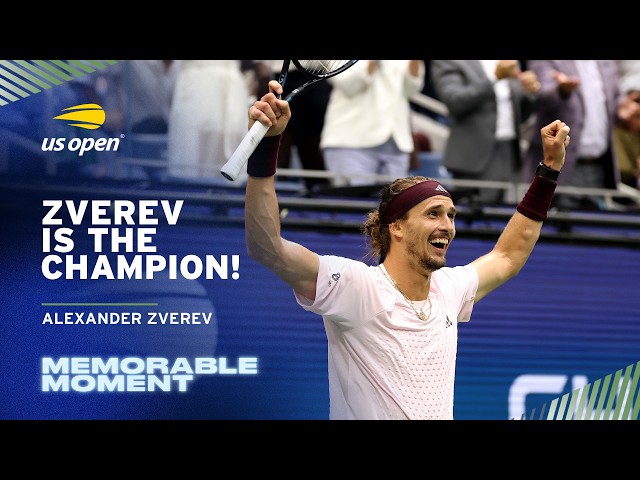 Alexander Zverev's Title-Winning Moment | 2026 US Open