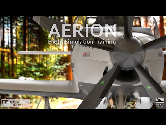 Aerion - Flight Simulation Pilot Training in VR/XR and Dome Projection