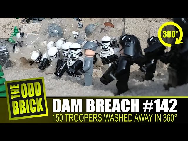 LEGO Dam Breach #142 - 150 Troopers in 360
