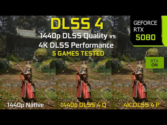 1440p DLSS 4 Quality vs 4K DLSS 4 Performance - Which is Better? | Test in 5 Games | RTX 5080