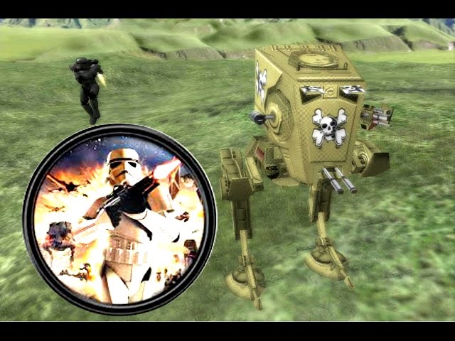 Star Wars Battlefront 1 Mods (HD): Mos Eisley Utter Chaos Sides: Empire- Naboo
