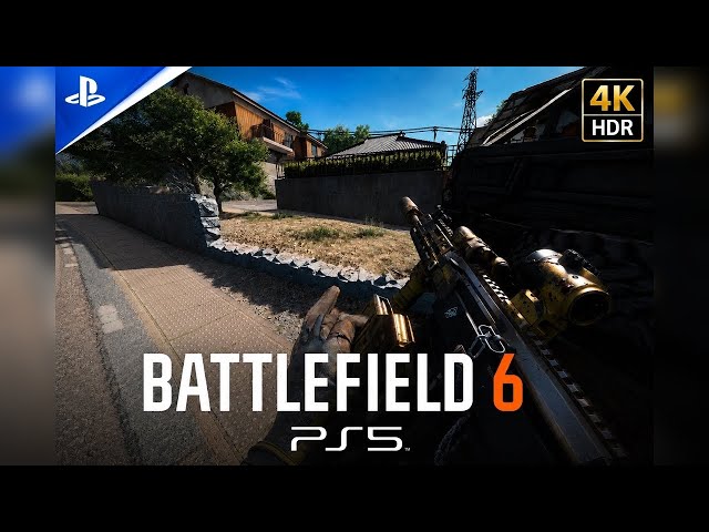 4K HDR Battlefield 6 Gameplay — Intense Match! 🔥