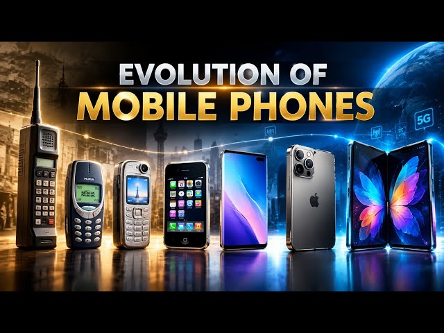 The Evolution of Mobile Phones