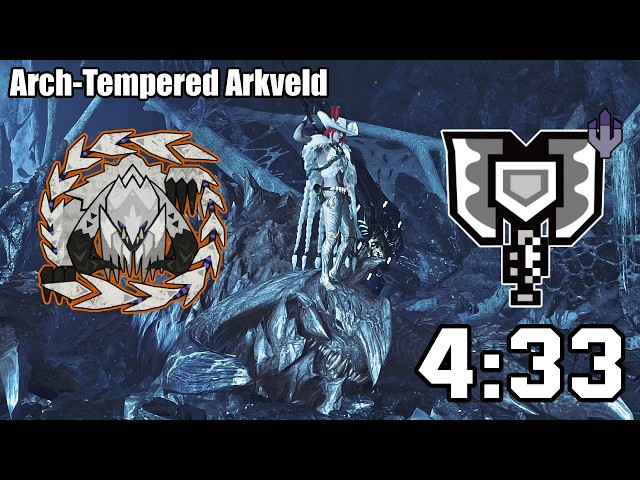 Monster Hunter Wilds - Arch Tempered Arkveld 5✦ VS Charge Blade 4'33''79 (Heroics)