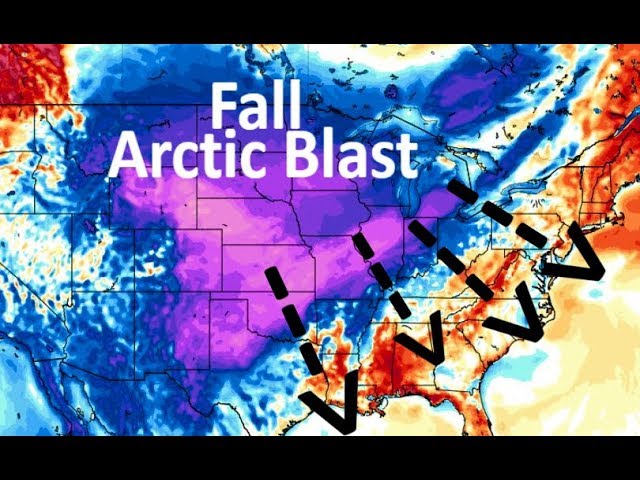 Very Active Fall-Like Pattern Shaping Up (Very Strong Cold Front)