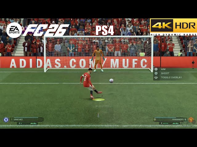 FC 26 Penalty Shootout Tension ⚽ | PS4 4K HDR | FP Good Game