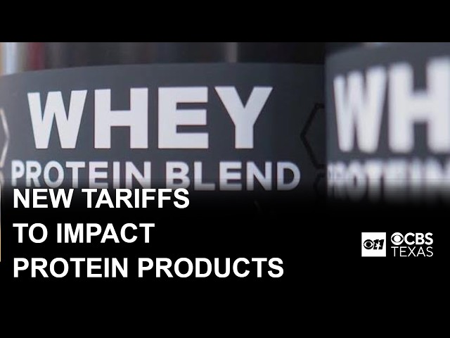 New tariffs to impact protein products