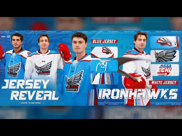 Trenton Ironhawks unveil jerseys ahead of inaugural season