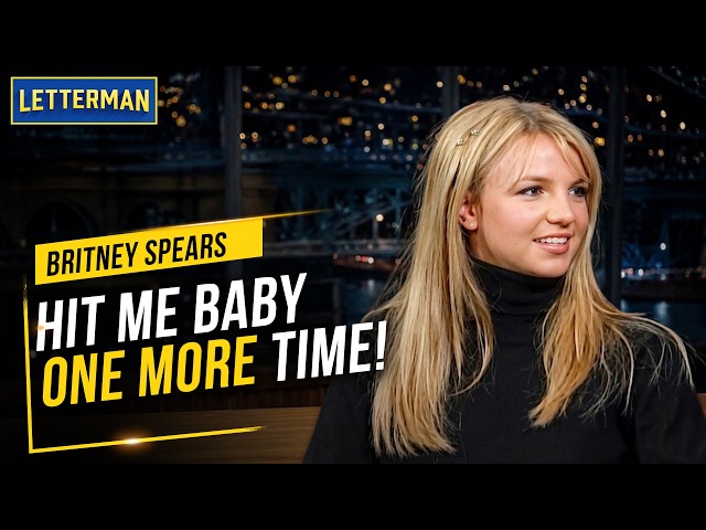 Britney Spears Delivers an Unforgettable Iconic Performance | David Letterman