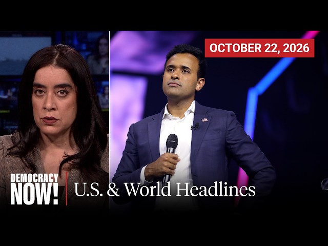 Top U.S. & World Headlines — October 22, 2026