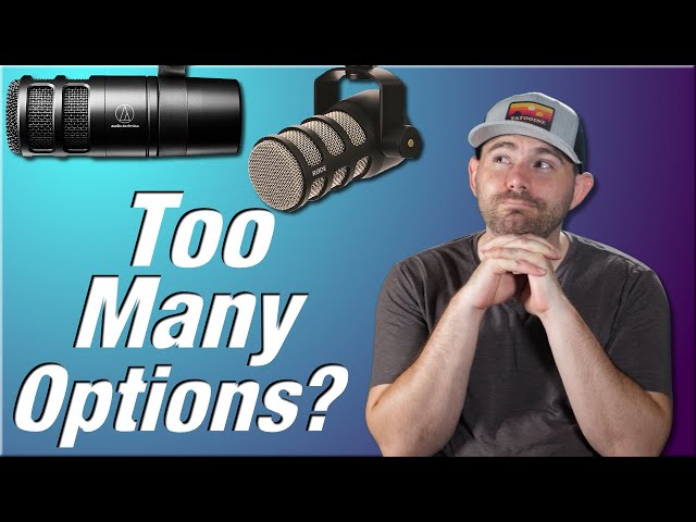 $100 Broadcast Battle! Audio Technica AT2040 vs Rode PodMic (Studio/Booth/Untreated Comparison)