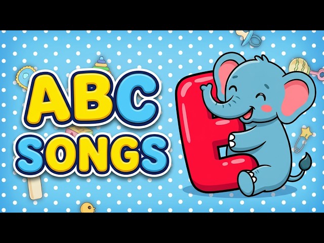 Fun ABC Song for Kids 🌈 | Learn the Alphabet A–Z | Nursery Rhymes & Cartoons