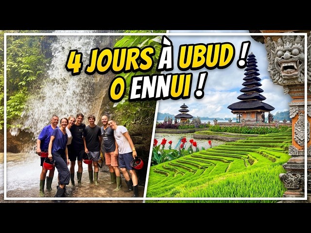 UBUD with Family: Rafting, ATVs & Rice Terraces (Bali as a group of 7!)