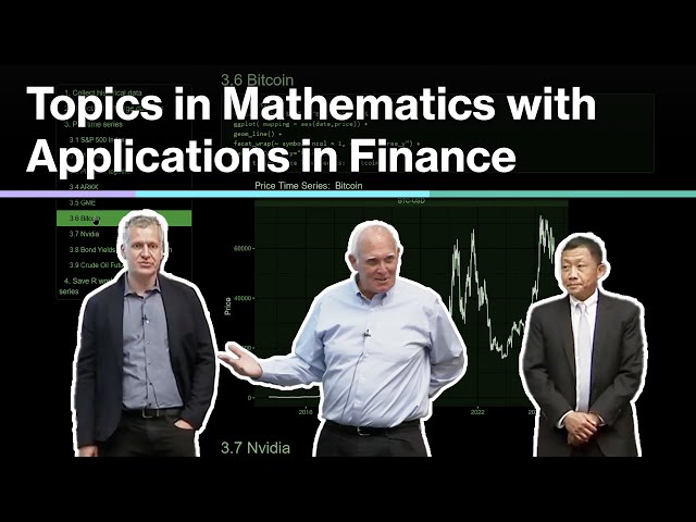 Lecture 1, Part I: Introduction of the Class