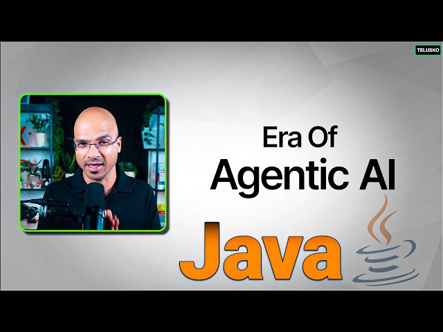 Master Agentic AI with Java Live Course Promo