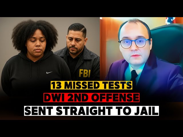 13 Missed Tests: Judge's Fury Revokes DWI Defendant's Bond!