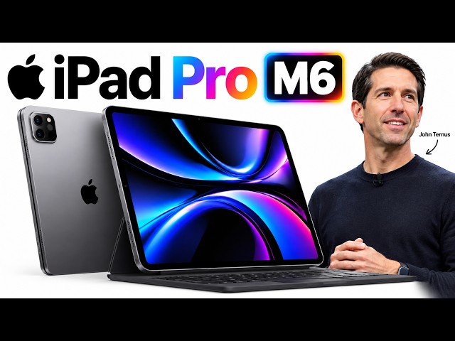 УТЕЧКА iPad Pro M6! Раскрыты масштабные обновления, цена и дата выхода