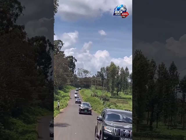 WOW! KALONZO MUSYOKA’S LUXURY CONVOY HEADING TO WAMUNYORO!