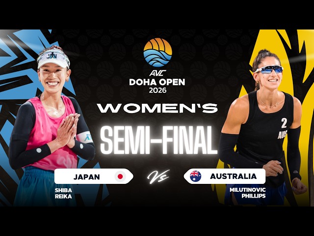 2026 AVC Beach Tour 2nd Doha Open Day3: 12 October (Court 2) - SF WOMEN