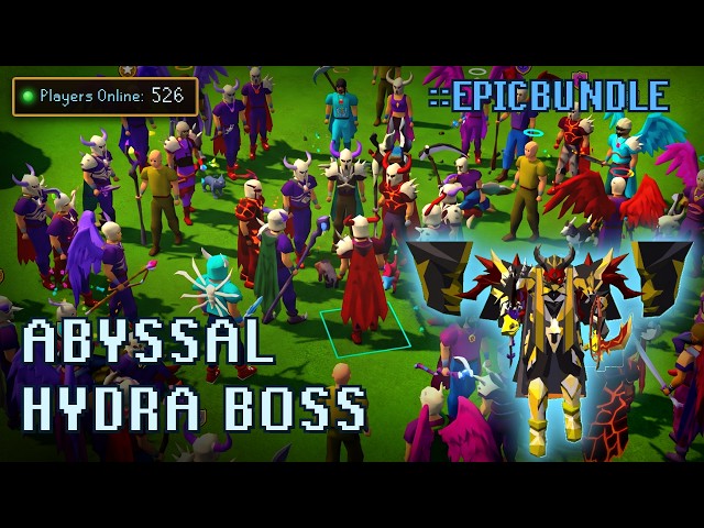 *NEW* Abyssal Hydra Boss Just Released! Fusing Skill Added ::EPICBUNDLE | Fusion RSPS