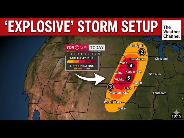 'Explosive' Storm Setup: Jim Cantore Breaks Down Multi-Day Weather Threat