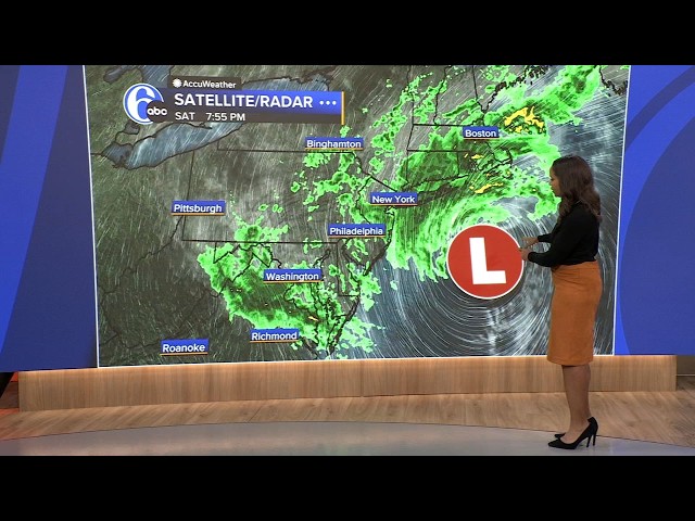 Sept. 26 forecast on weekend nor'easter